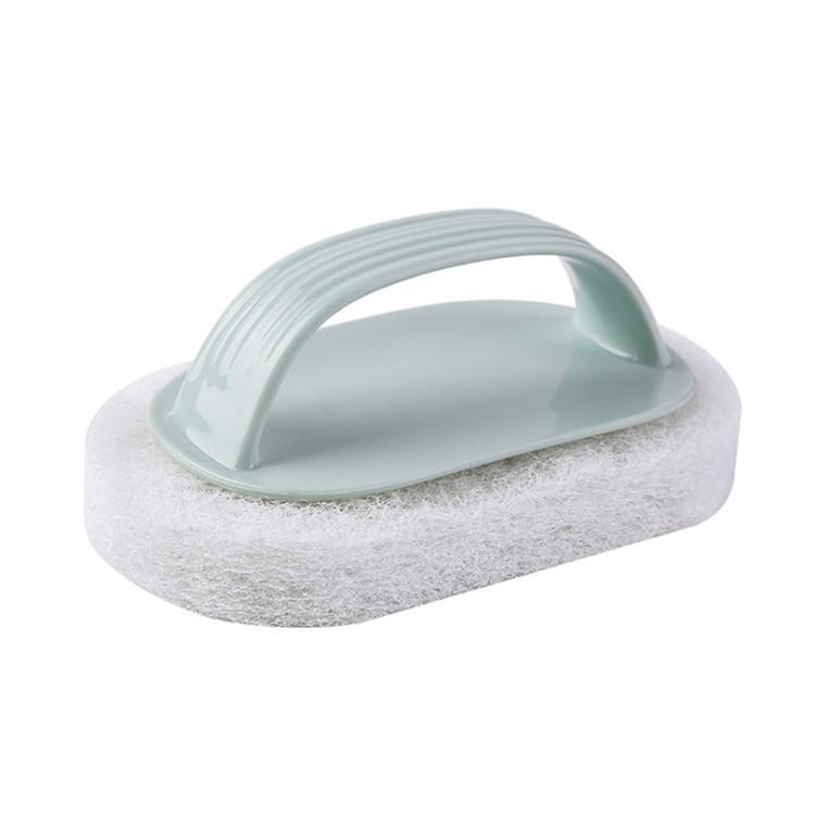 With Handle, Cleaning Brush, Bathroom Tile Brush, Kitchen Decontamination Brush, Pot Washing, Magic Sponge, Wipe, Bathtub Brush