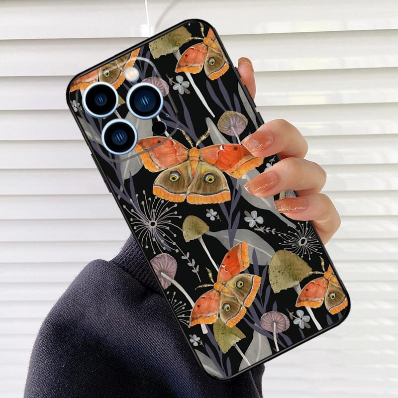 Beautiful Butterfly Phone Case For iPhone 17 16 15 14 13 12 11 Pro Max mini 15 16 Plus 16e 17 Air Cover Fundas