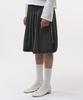 Podeowedeo Pintuck Balloon Skirt (Charcoal)