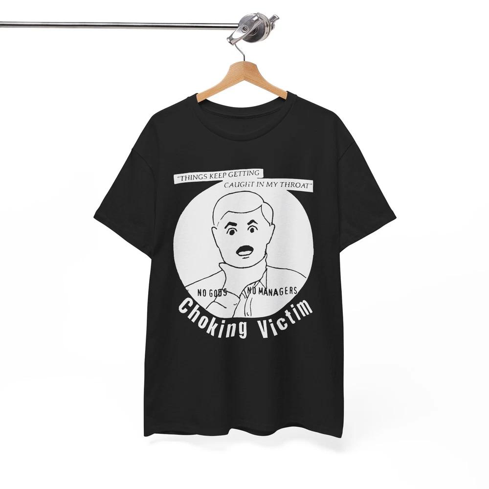 Choking victim T-Shirt Band Merch, Music Band Indie Rock Punk Gothic Unisex tee XXXXL