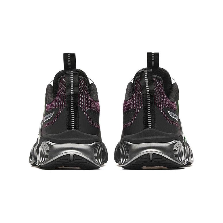 Anta Kids Energy Ring 9.0 Comfortable Trendy Shock Absorption Support Balance Low Top Running Shoes Kids running shoes Black 312345532-6