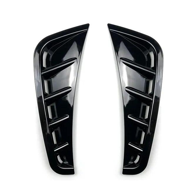 Car Front Wheel Air Vent Fender Bumper Side Trim Cover Canard For Mercedes C-Class W205 C63 C180 C200 C260 C300 C180L C200L