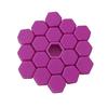 20Pcs/set Silicone Car Tyre Wheel Hub Covers Protection Caps 19/21mm Wheel Nuts Wheel Hub Screw Protector Dust Proof Bolt Cover