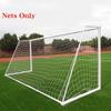 Football Net For Soccer Goal Post Junior Sports Training 3m X 2m 1.2m X 1.8m Football Net Foldable Portable Soccer Net Kids