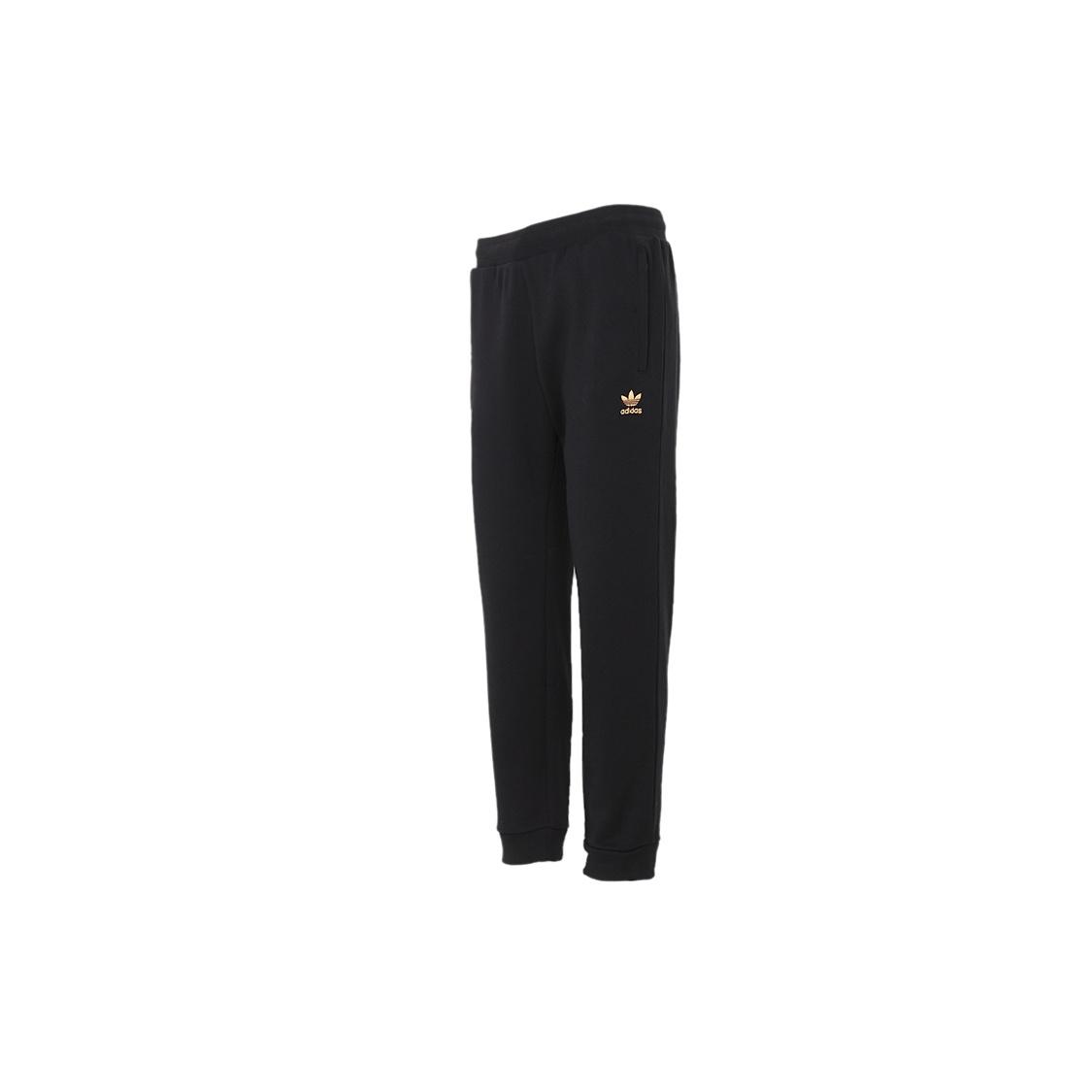 adidas originals Trefoil Pant Casual Bundle Feet Long Knit Sports Pants Black Men s GP3094 XS