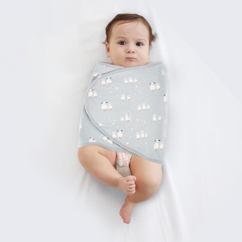 Baby Anti Jump Wrap Cotton Blanket for Newborn Baby Essential Baby Sleep Bag Receiving Blankets Sleeping Bag