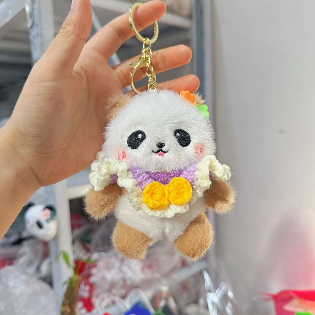Cute Panda Pendant, Teddy Bear Doll Pendant, Panda Keychain, Chengdu Panda Gift