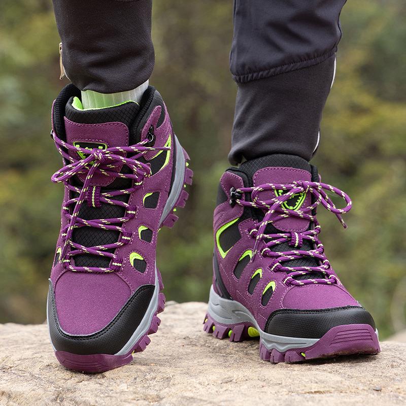 Scarpe da Campeggio Sportive Outdoor Primavera Autunno Uomo Donna Piattaforma Comoda Stivali da Escursionismo Uomo Taglia Grande 46 Scarpe da Trekking Uomo Scarpe da Ginnastica