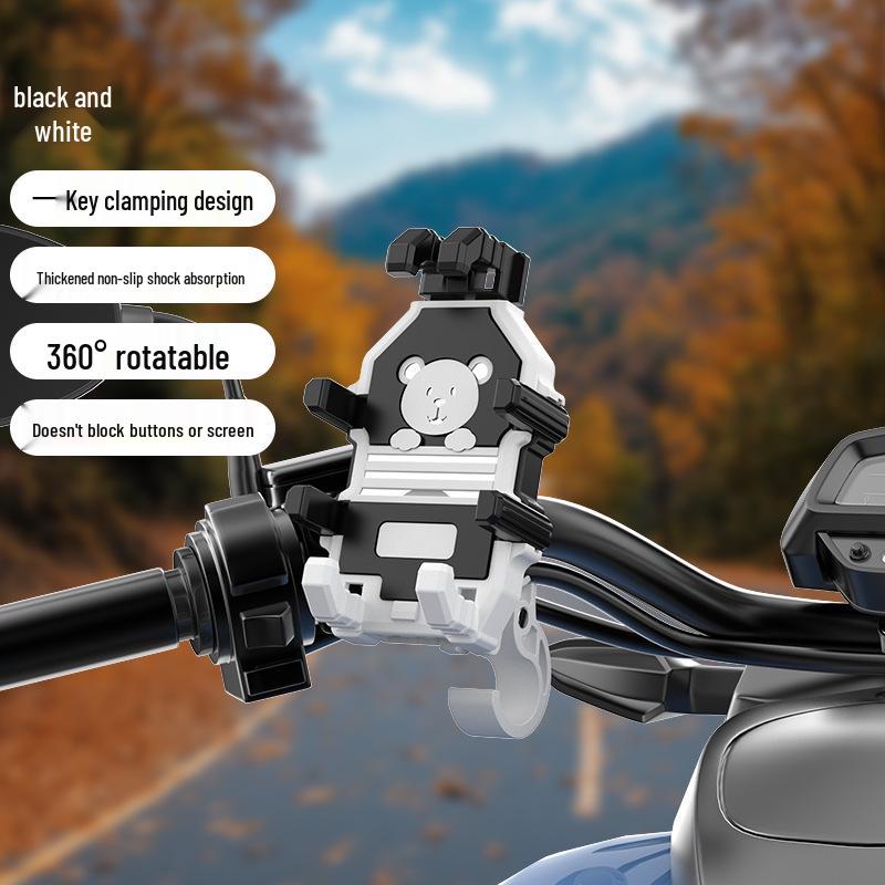 

Shockproof Waterproof Phone Holder with Sunshade for Motorcycles & Bicycles