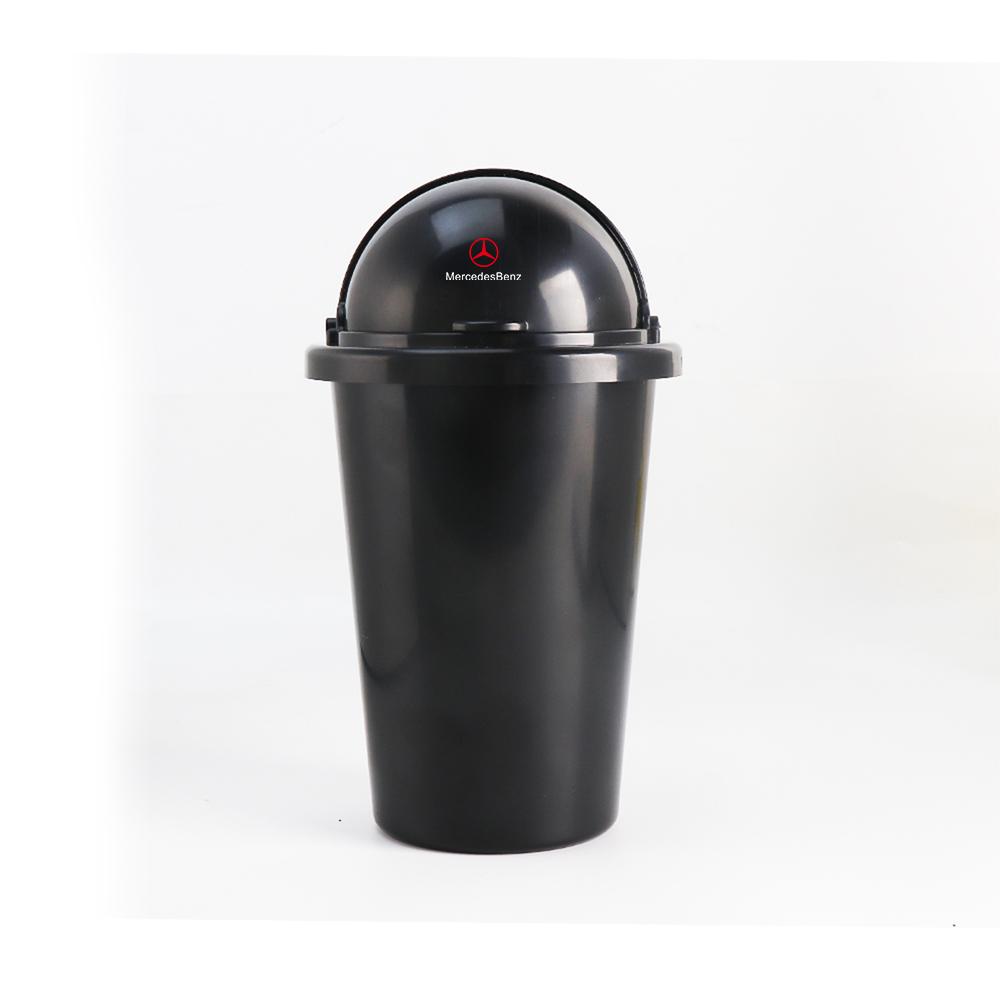 

1Pc Car Trash Can Organizer Garbage Holder Storage Water Cup Holder For Mercedes Benz G S R C E B A Class GLA GLK C180 E300 S200