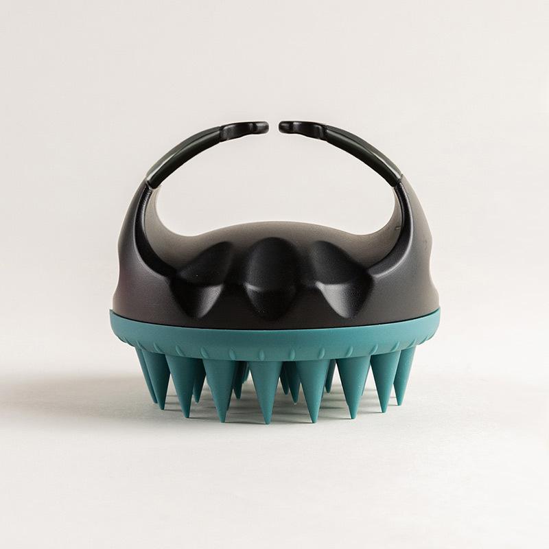 Scalp Scrubber Shampoo Brush Massager Clean Scalp Comb with Handle Hair Washing Brush Scalp Exfoliator Brush Head Scrubber Tools