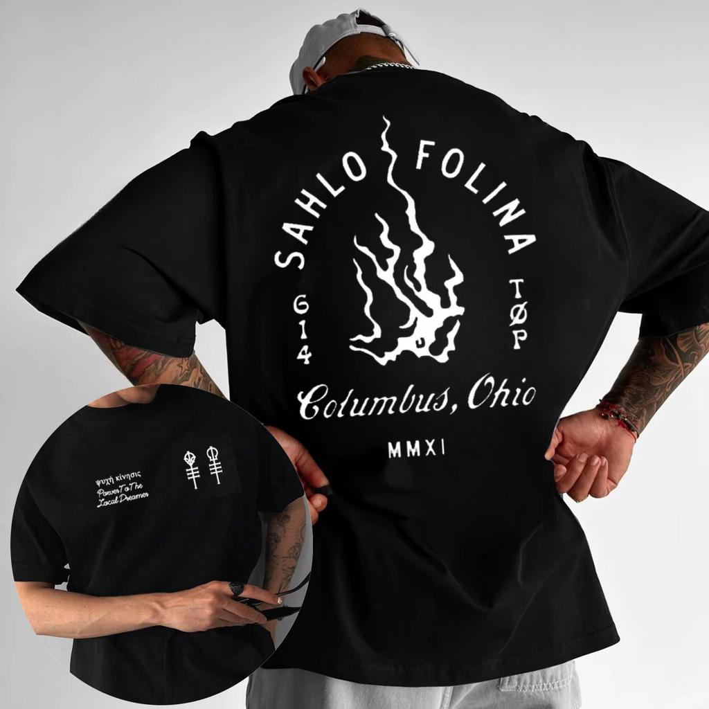 2025 Summer Retro Casual Mens Tshirts Twentyone Pilot Bands Loose Shortsleeved Rap Hiphop Punk Street Harajuku Tshirts