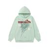 Mens Spiderweb Print Hooded Sweatshirt Casual Jogger Pants Set - Loose Fit Cotton Blend Streetwear Teens