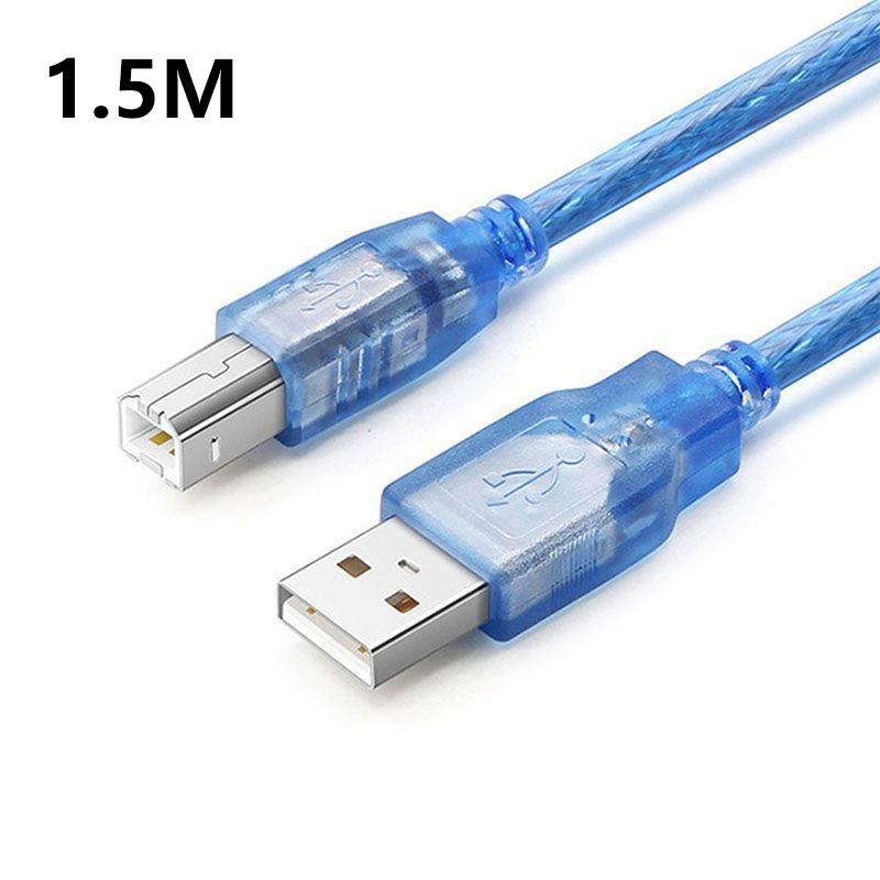 1.5/3/5M Usb Printer Cable Usb Type A To B Male To Male For Canon  Hp Label Printer Dac Usb Printe Usb 2.0 Printer Cable