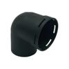 1/2/4/6X 60mm/2.36inch Diesel Parking Heater Air Vent Outlet L Shape Elbow Ducting Pipe Exhaust Connector Joiner Car Truck VAN