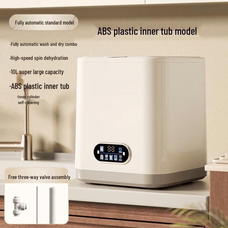 LISM 10L Mini Underwear Washer Dryer Combo
