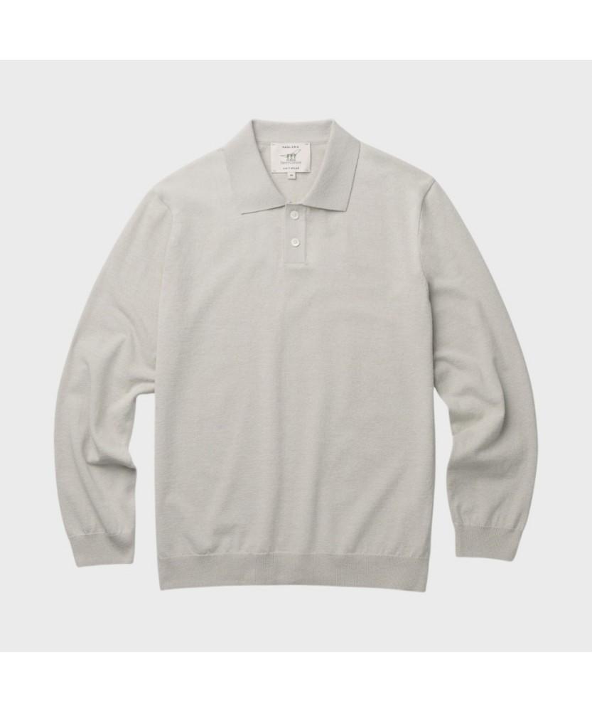 Henlikoteun Polo Collar Knit Ahwas26601Gyl
