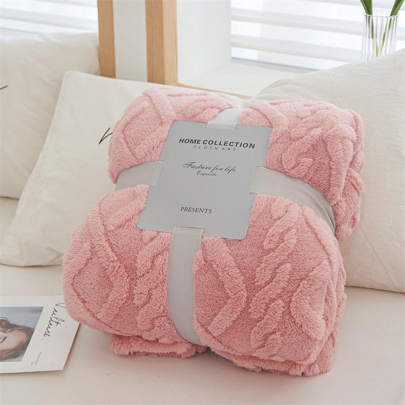 Drehdecke für Bett Thermodecke Fleece-Überwurfdecke für Couch Sofa Schlafzimmer Weiche Warme Decke Multifunktionale Decke