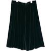 FOXEY NEW YORK Black velour flared skirt skirt 38 blackUsed