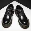 Mens Genuine Leather Shoes Waterproof  Oxford Shoes Derby Shoes Men's Brogues Leather Shoes