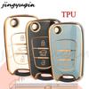 Jyq Tpu Auto Key Shell Case For Kia Sportage Rio 3 Soul Optima Ceed K5 K2 Pride Hyundai I20 I30 Ix20 Ix25 Ix35 Elantra Accent
