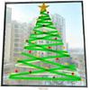 Budget-Friendly DIY Crepe Paper Christmas Tree Decoration Kit for Windows