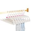 Multifunctional Non-Slip Clothes Hanger: Plastic Pants Rack & Drying Support