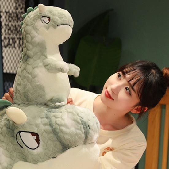 Exquisite Plush Dinosaur Doll Cartoon Stuffed Soft Companion Fluffy Animal Kids Plush Toy Birthday Gift