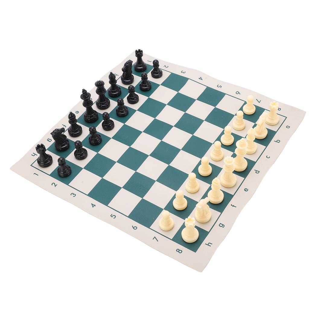 PVC Portable Chess Travel Portable Folding Chess Sets for Indoor outdoor Play Relaxation