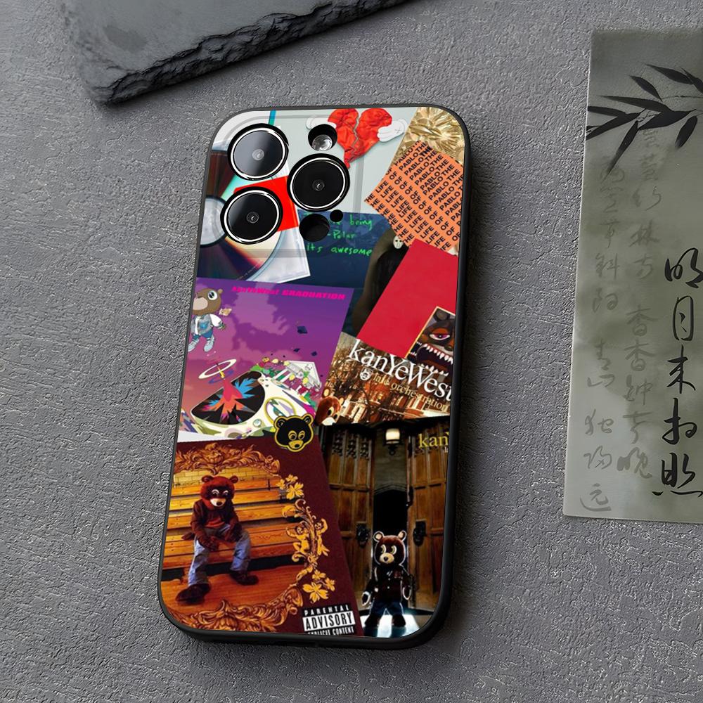 

Kanye West Ye Rapper Phone Case Funda For Iphone 13 17 16 11 15ProMax 14 12 Pro Xs Max Mini Xr X 7 8 6 6s Plus Covers iPhone 15 Pro