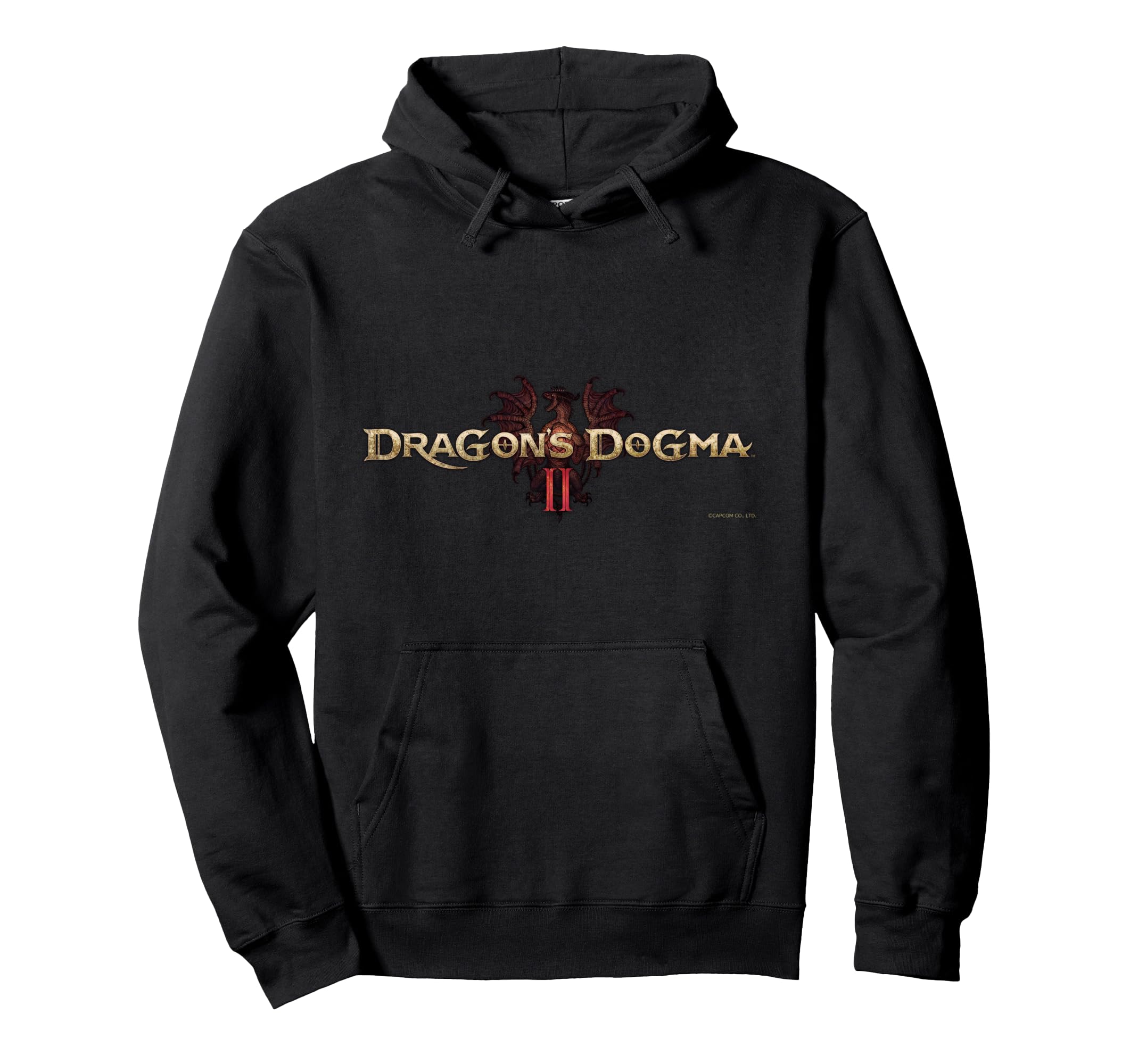 Худи с логотипом Dragon s Dogma 2