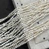 1Strand Natural Freshwater White Nugget Pearl Beads 3-4mm, 36cm Loose Beads For DIY Bracelet Necklace Jewelry Making