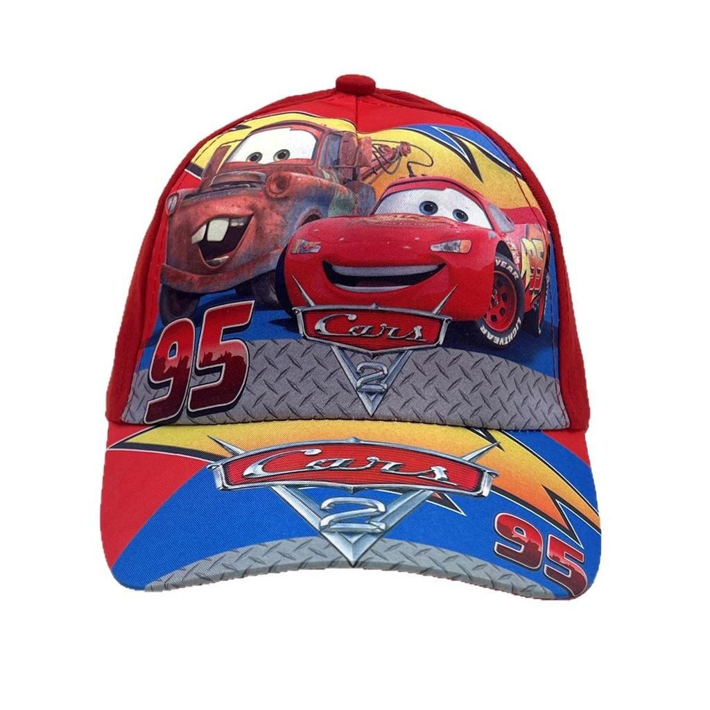 Childrens Cars Pattern Baseball Cap Cartoon Character Sunshade Breathable Hat For Kids