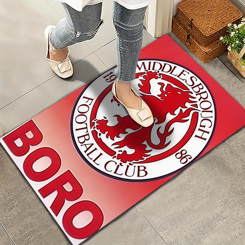 Middlesbrough Carpet Rug for Living Room Bedroom Home Sofa Decoration,Kids play Nonslip Floor Mat