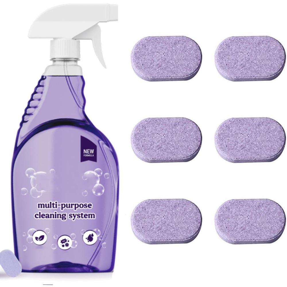 Plastic Cleanlix Cleaner All-in-one Stain Cleaning Deep Cleaning Multipurpose Cleaner with Cleaning Tablets All Surface