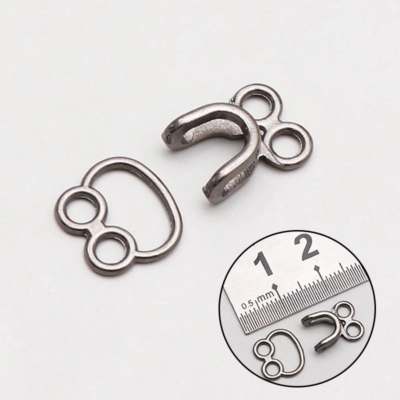 Invisible Waistband Adjustment Hooks & Snap Fasteners for Suit Pants