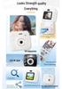 HD Dual-Camera Instant Digital Camera for Campus Students with Photo Transfer to Phone