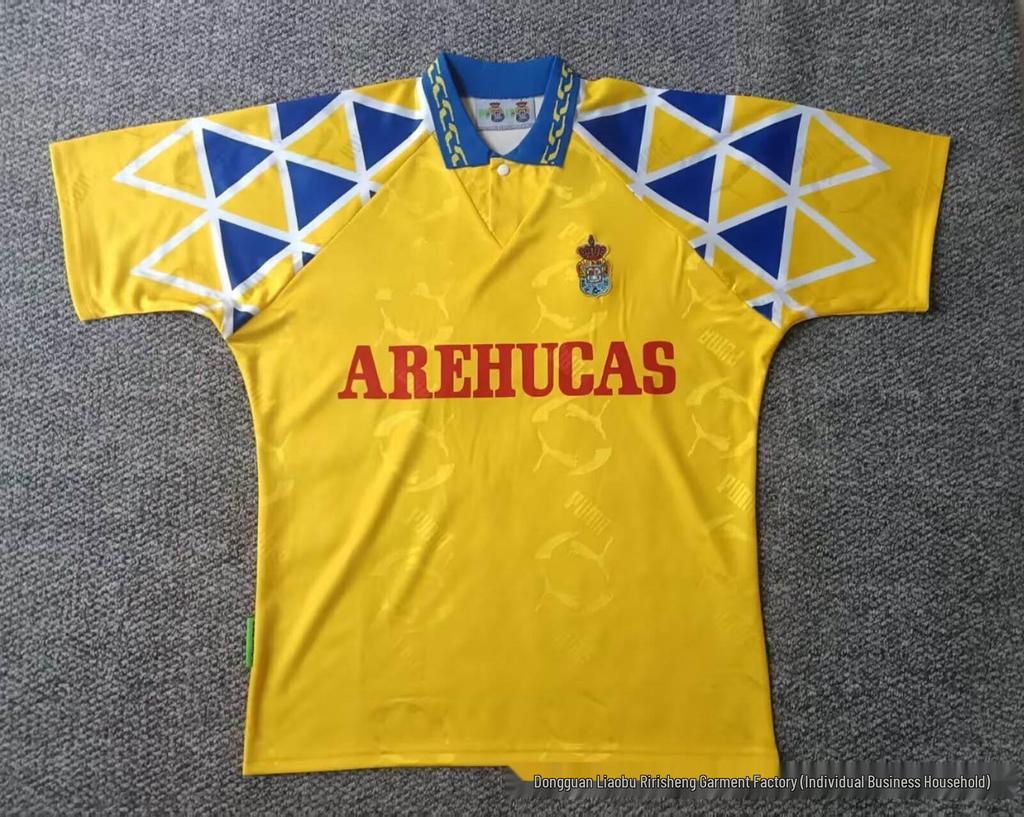 La Liga Retro Short Sleeve Jersey - Real Sociedad, Rayo Vallecano, Malaga, Oviedo Football Kit