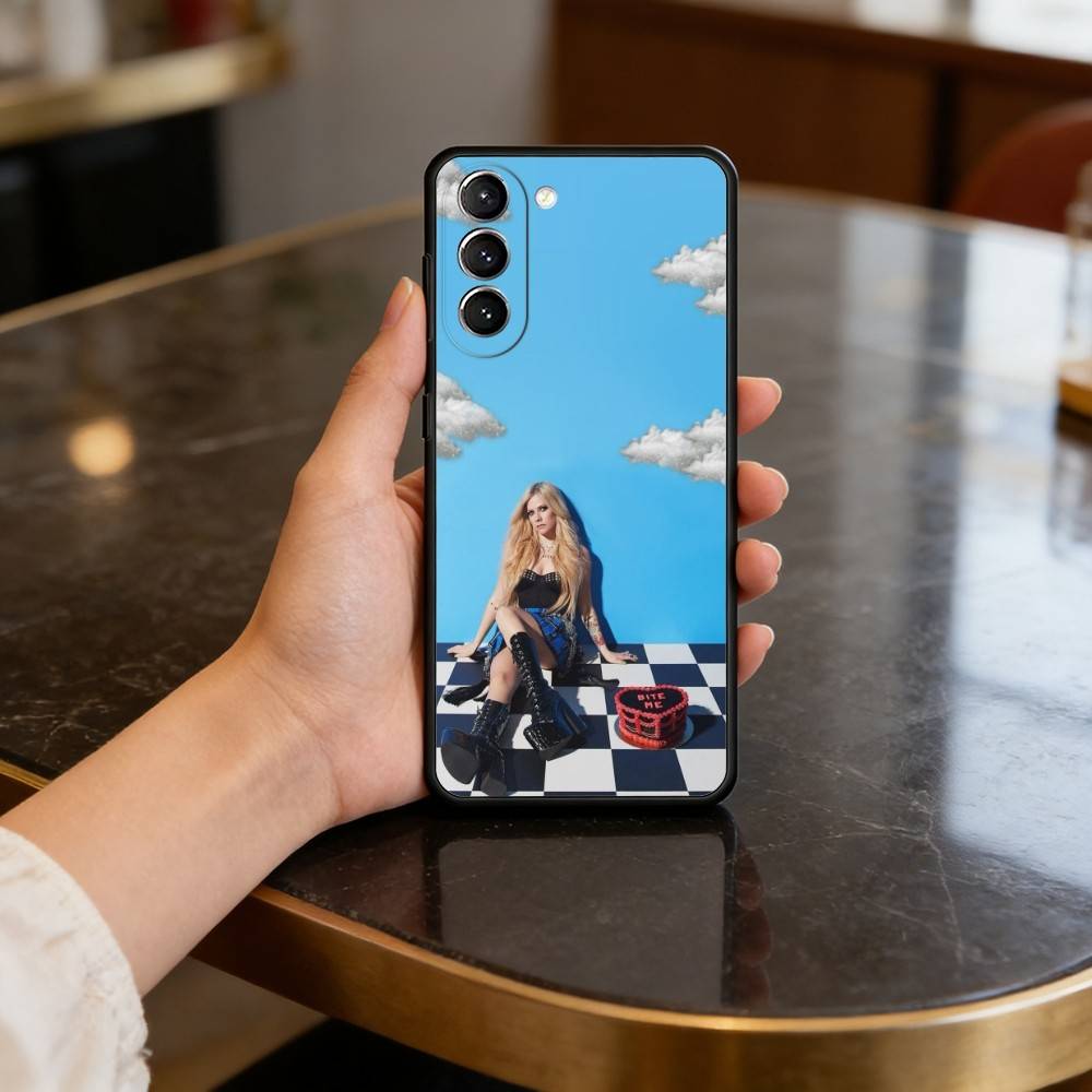 Hot A-Avril L-Lavigne Case for Samsung Galaxy S21 S25 FE S24 S23 Ultra S20 S9 S22 Plus S10 TPU Cover