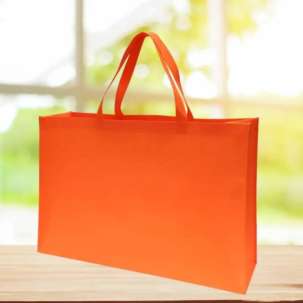 Fashion Extra Large Non-Woven Fabric Bag Thickened 40*60cm Shoulder Bag Large Capacity Eco-Friendly Bag Daily