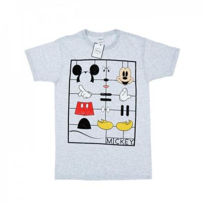 Mens Mickey Mouse Construction Kit T-Shirt