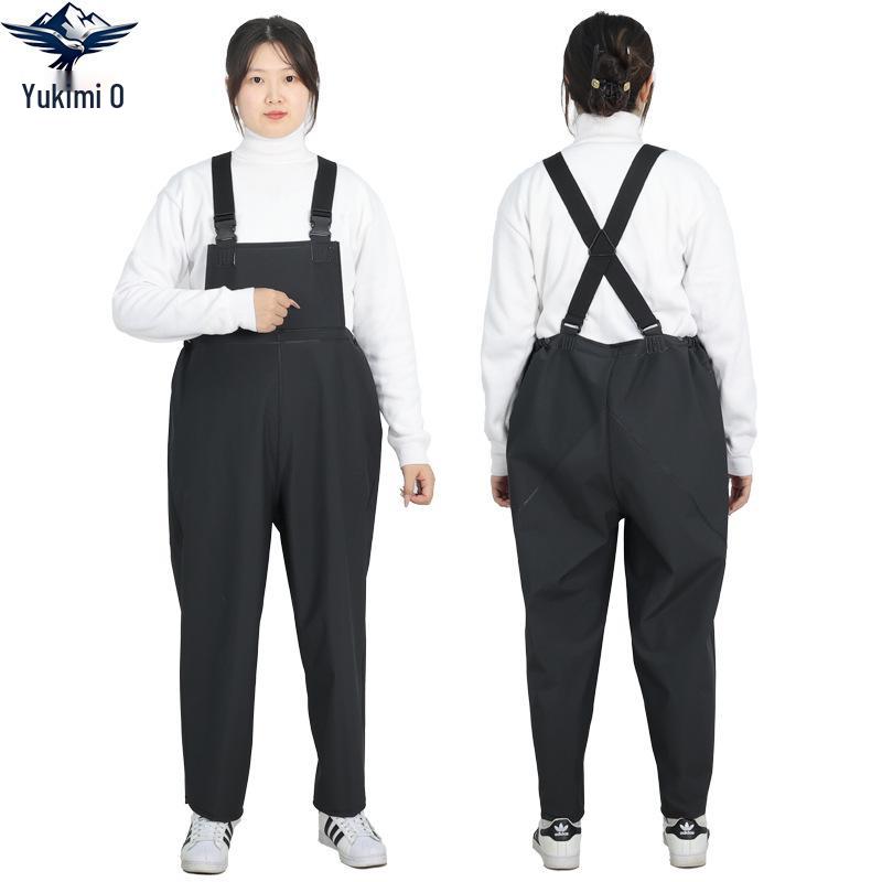 Waterproof Fishing & Aquaculture Bib Pants Set - Thick, Stain-Resistant, Wear-Resistant