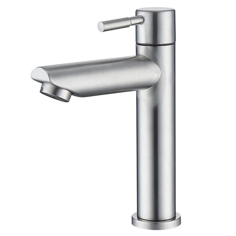 Larsden 304 Stainless Steel Single Cold Basin Faucet