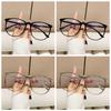 4 PCS Anti Blue Light Blocking Glasses Clear Anti Radiation Glasses Replaceable Lens for Women/Men