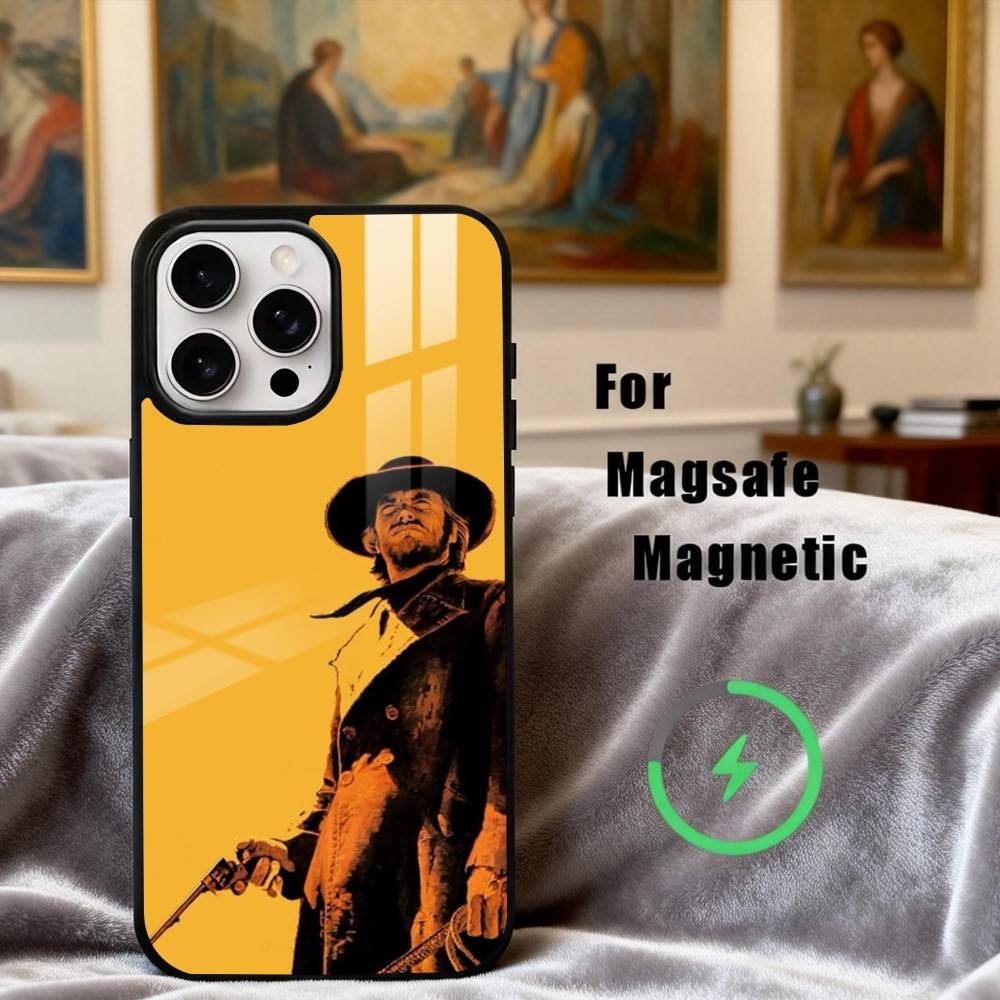 FILM T-The Good the Bad and Ugly Handyhülle Für iPhone17,16,15,14,13,12,11 Plus,Pro Max Magnetisch Für Magsafe Kabelloses Laden