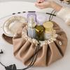Waterproof Drawstring Cosmetic Bag Large Capacity Portable Handbag Storage Bag
