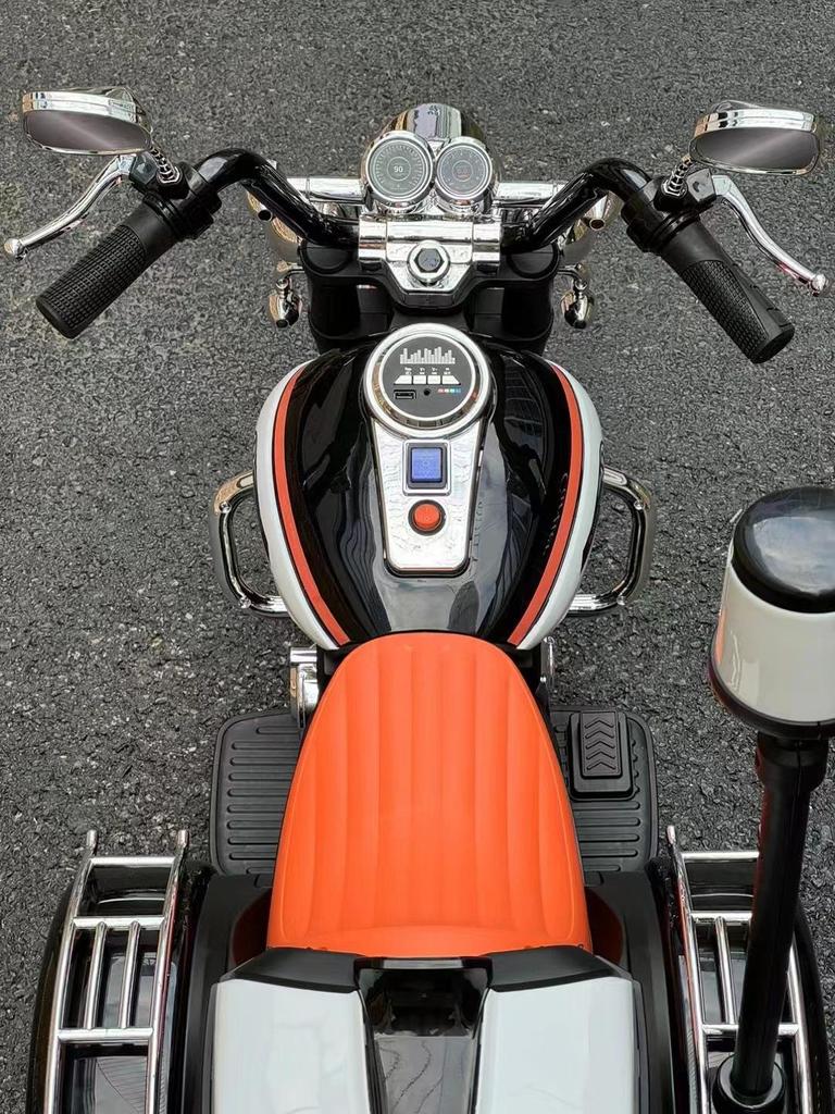 Beiduoqi Dětská elektrická motorka ve stylu Harley