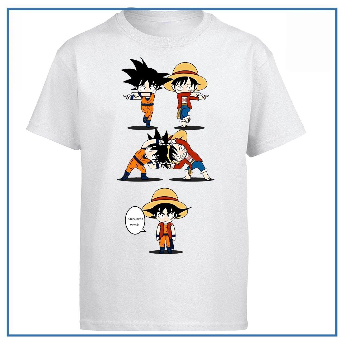 

2026 New Fashion One Piece Unisexs and Womens Breathable Tshirt Short Sleeves Shanks Japanese Anime Niche Parentchild Clothes S