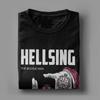 Casual Hellsing The Boogies Man T-Shirt for Men Crewneck 100% Cotton T Shirt Short Sleeve Tee Shirt Adult Tops