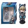 Arknights Lucian Phantom 10cm Cute Version Anime Figure Model Statue Collection Desktop Decoration Ornament Toy Gift for Fans